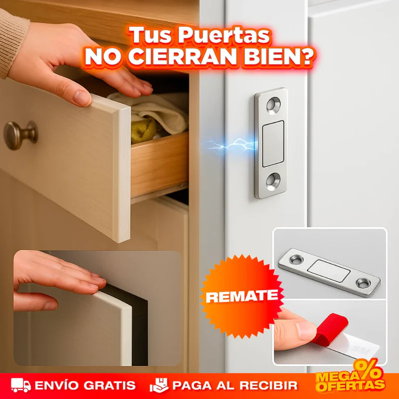 ¿Tus puertas no cierran bien? Soluciónalo en segundos con este imán de alta potencia