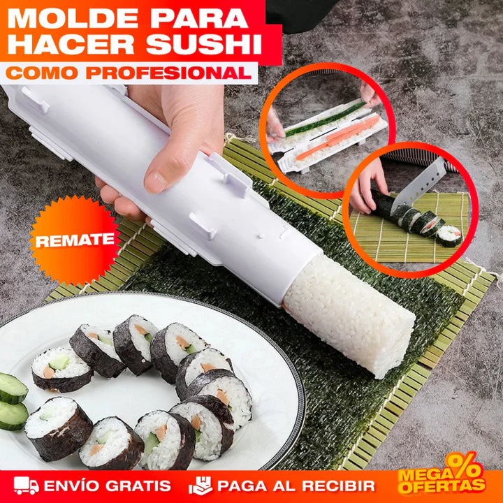 Sushi Perfecto en Minutos: El Molde que Revoluciona tu Cocina