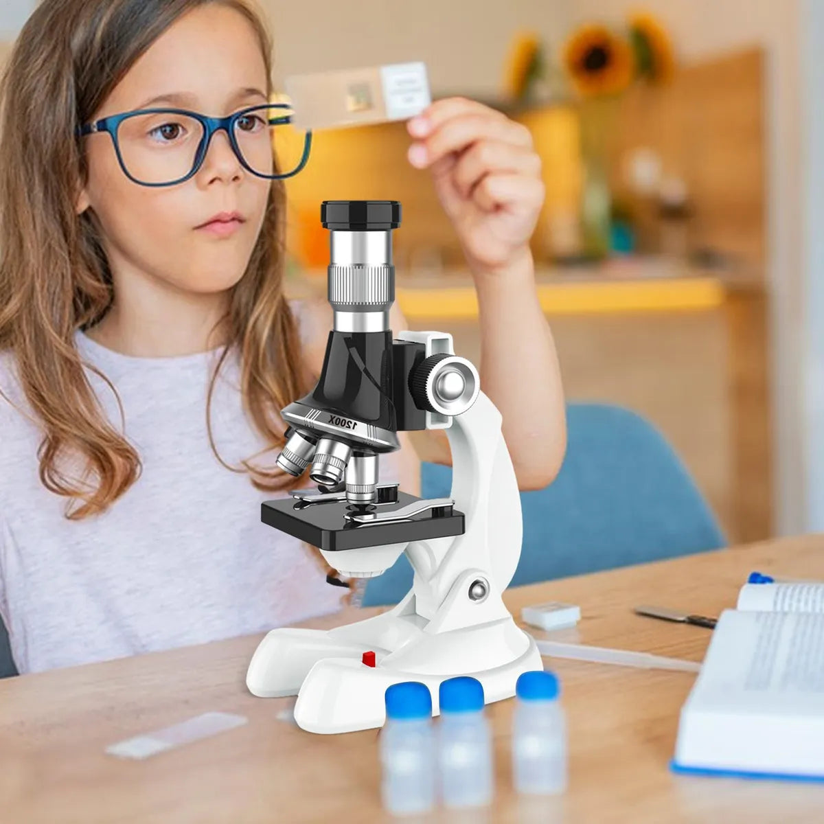 Descubre El Mundo Invisible: Microscopio Educativo Para Niños
