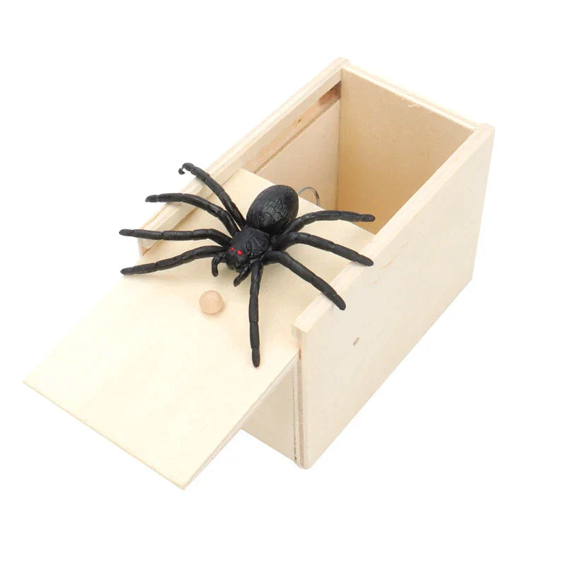 El Susto que Nunca Olvidarás - Caja de Araña para Bromas