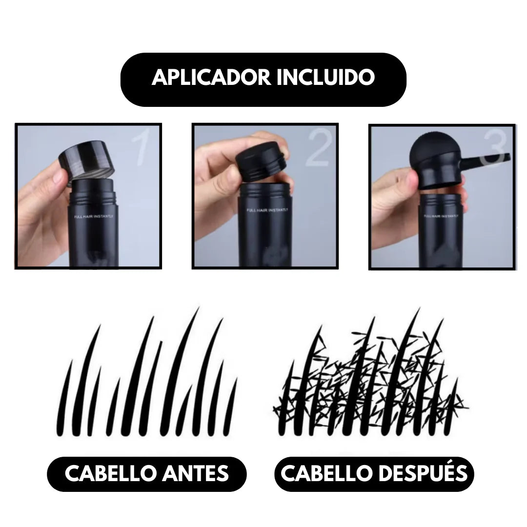 Fibra Capilar ¡Recupera Tu Cabello en Segundos sin Cirugías!