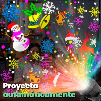 Proyector para Iluminar tu hogar con la magia de la Navidad