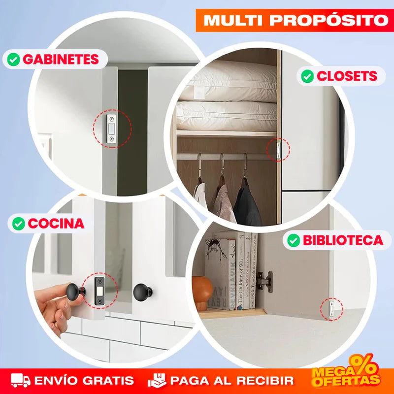 ¿Tus puertas no cierran bien? Soluciónalo en segundos con este imán de alta potencia