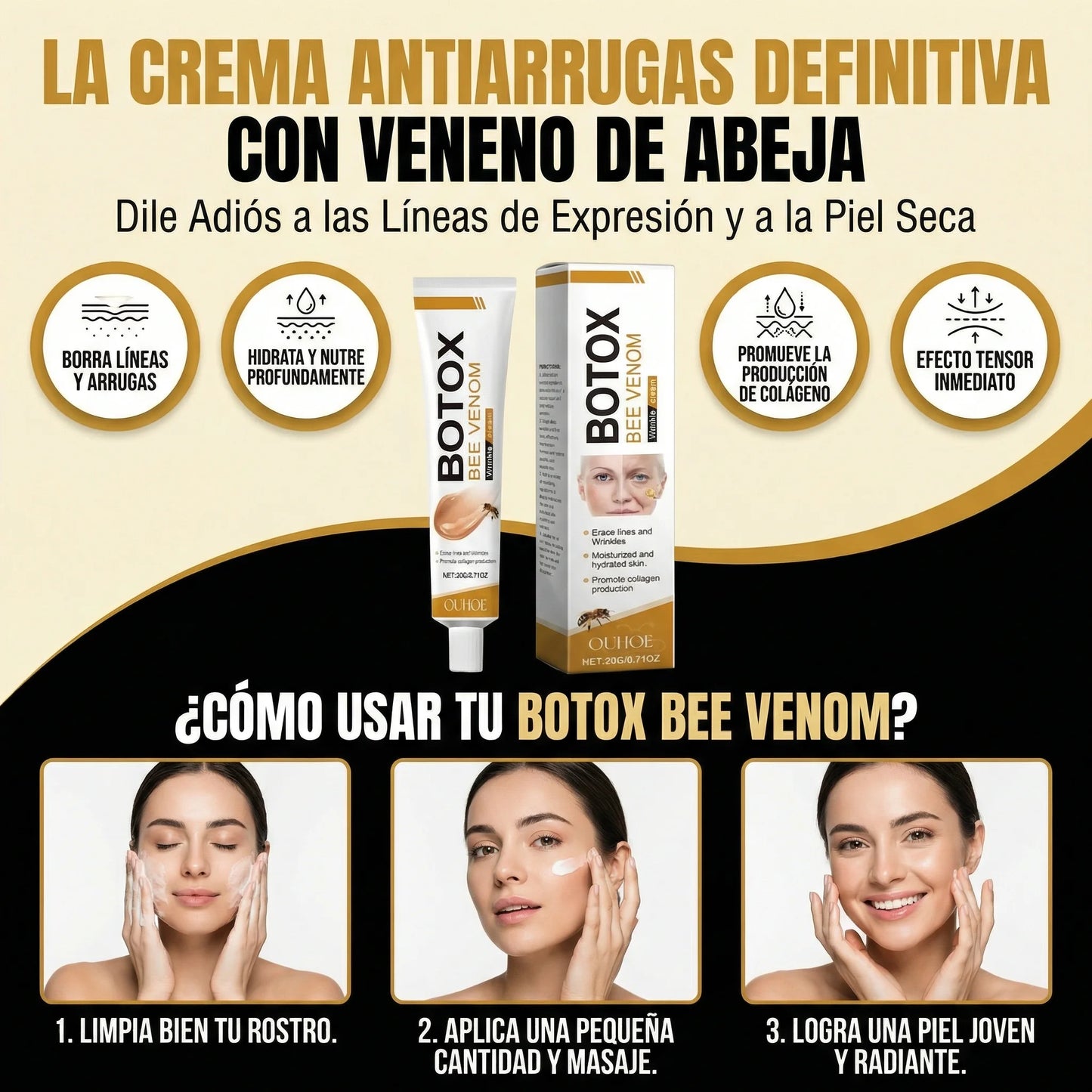PAGA 1 LLEVA 2 La Crema Antiedad Que Borra Arrugas Visiblemente