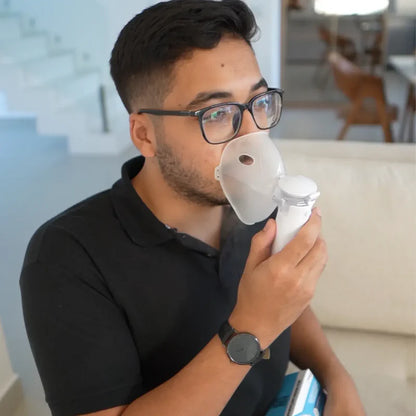Alivio Rápido Para Niños Y Adultos Con Este Nebulizador Portátil