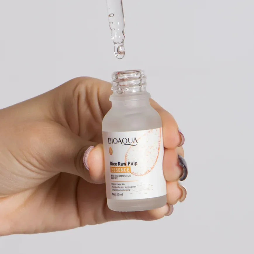 Serum de arroz para Piel suave, nutrida y sin imperfecciones en minutos