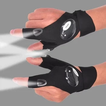 Precisión en la Oscuridad CON ESTOS Guantes CON LUZ LED