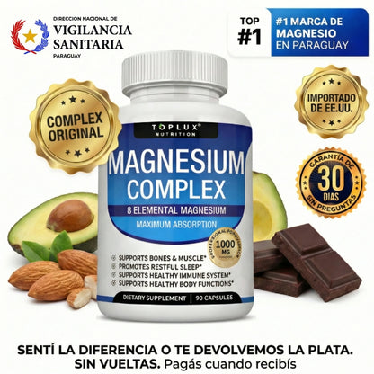 Magnesio Complex™ 8 en 1 💊 100% Original de EE.UU - PAGA 1 LLEVA 2